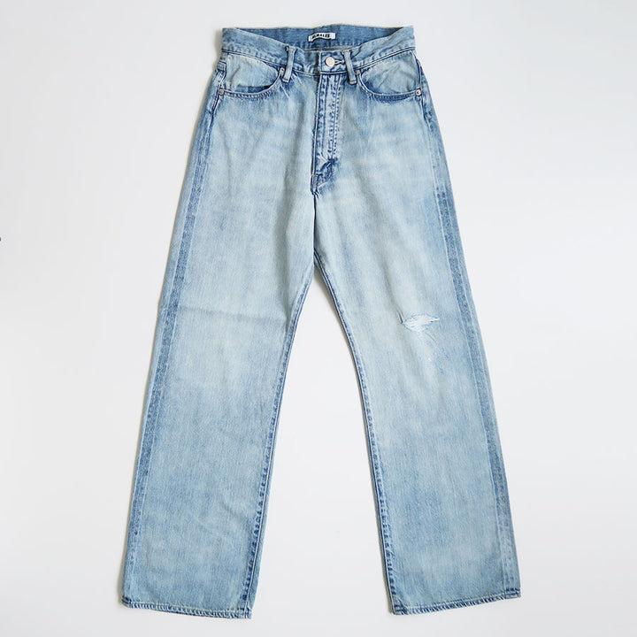 AURALEE/オーラリー】FADED SELVEDGE LIGHT DENIM PANTS A26SP05DEの