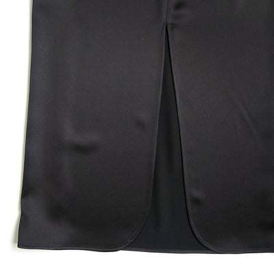 【Mame Kurogouchi/マメ】<br>Embossed Leather Motif Triacetate Dress <br>MM25FW-DR054