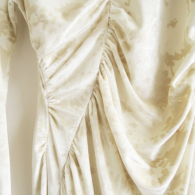 【PHOTOCOPIEU/フォトコピュー】<br>ASYMMETRIC JERSEY DRESS (TAMARA) <br>252TAM