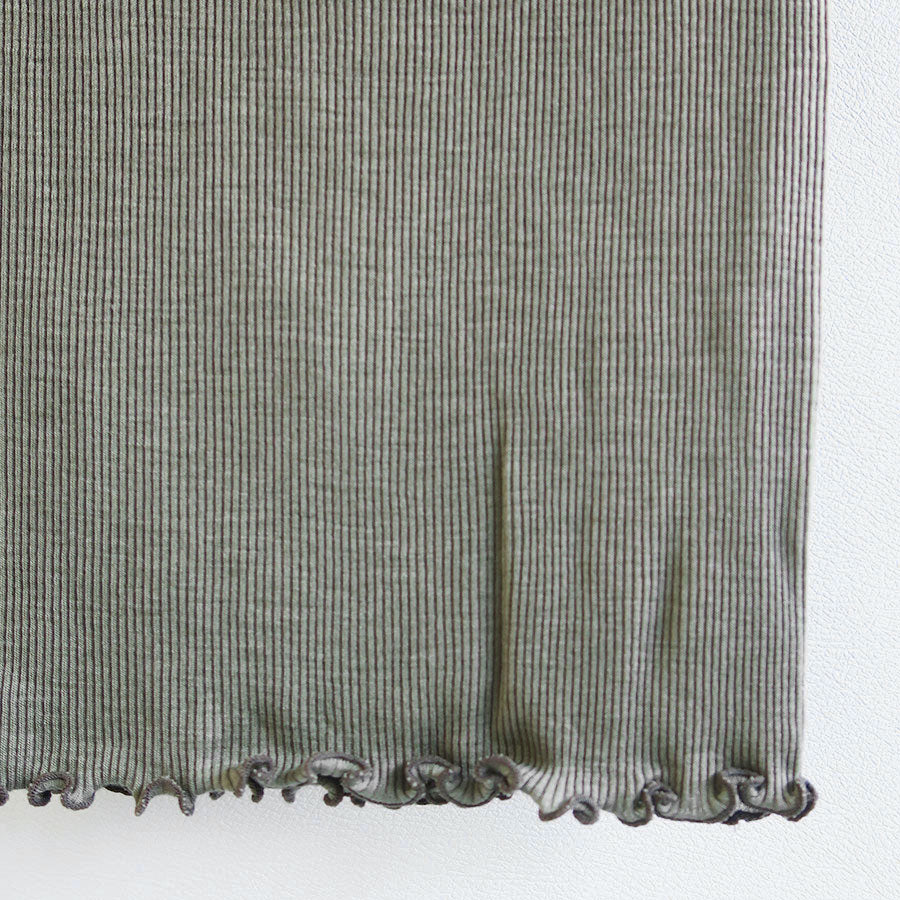 【FUMIKA UCHIDA/フミカウチダ】 <br>RIB OFF-SHOULDER UNDERWEAR <br>W-UW004