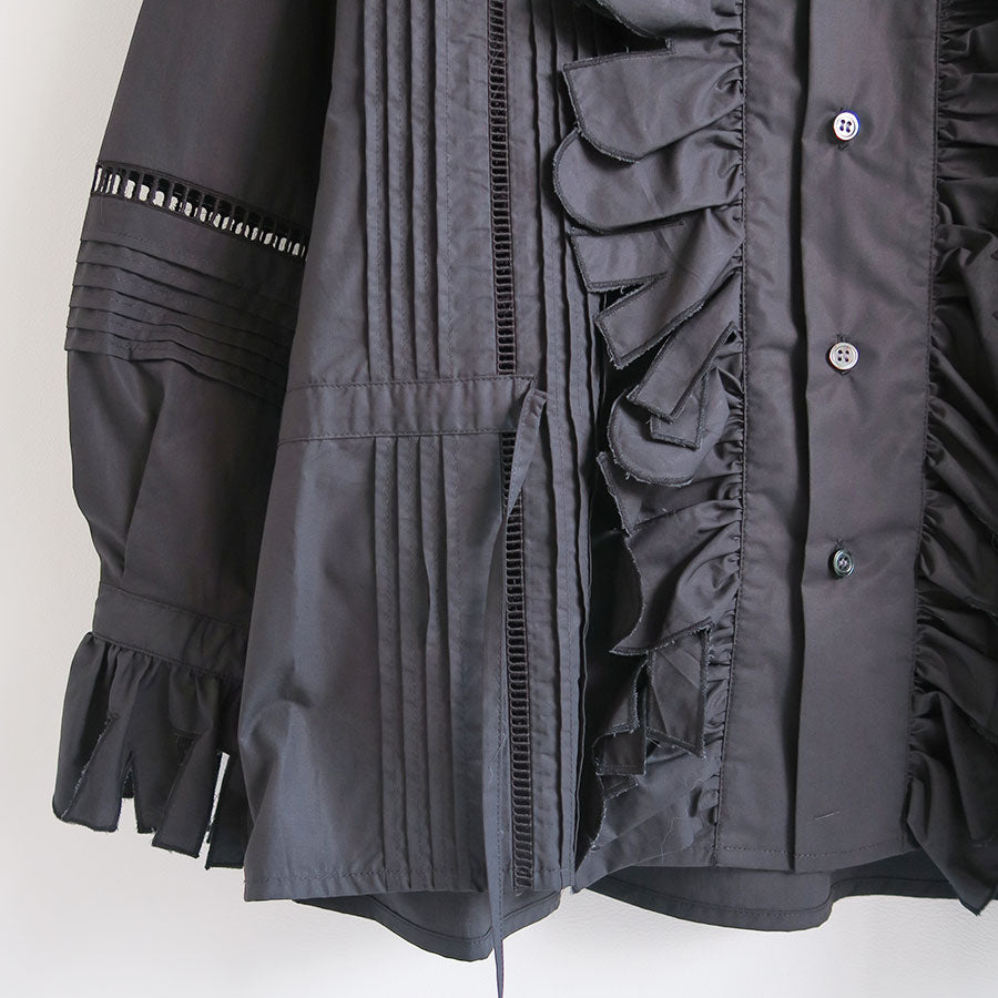 【JUN MIKAMI/ジュンミカミ】<br>ラッフルSH <br>25AW-5-J