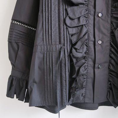 【JUN MIKAMI/ジュンミカミ】<br>ラッフルSH <br>25AW-5-J
