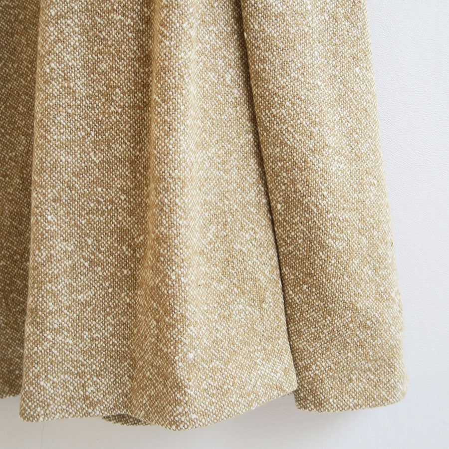 【9/19からポイント10%還元】<br>【AURALEE/オーラリー】<br>HOMESPUN TWEED DRAPE DRESS <br>A25AD07HT
