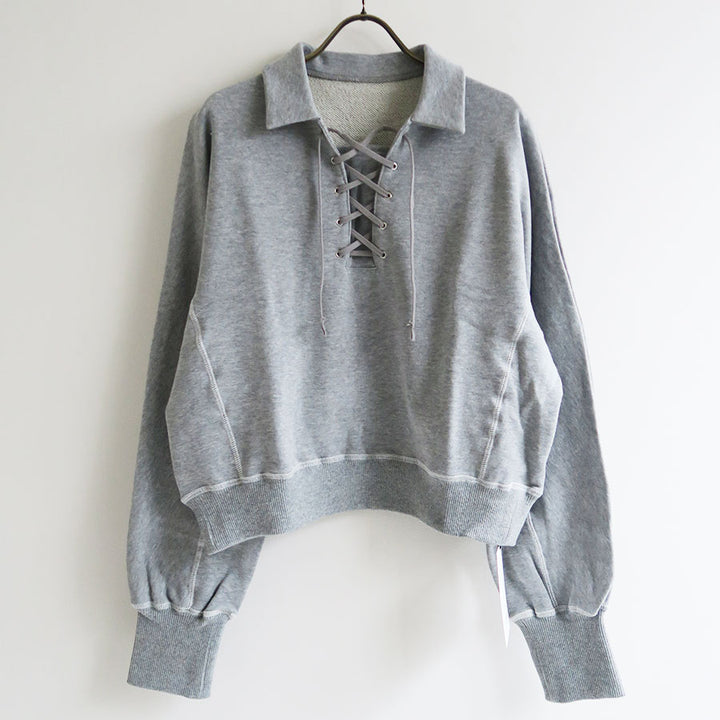 ジュンミカミ　カットソー JUN MIKAMI/ジュンミカミ】レースアップスエットPO 26SS-22-Sの通販