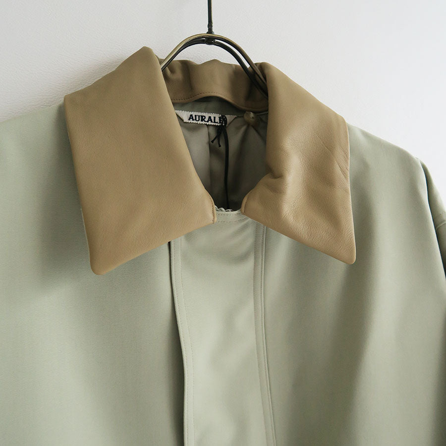 【AURALEE/オーラリー】<br>WOOL MAX CANVAS BLOUSON <br>A25SB06WC