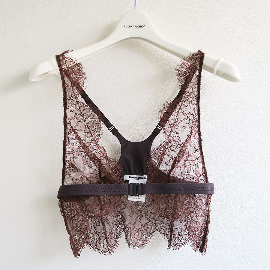 【FUMIKA UCHIDA/フミカウチダ】 <br>LEAVER LACE BRALETTE <br>W-FD001