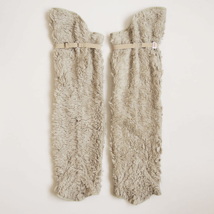 レッグウェア FUMIKA UCHIDA : FAUX FUR BOOTS COVER FUMIKA UCHIDA： FAUX FUR BOOTS COVER - COYOTE - ORANN ONLINE SHOP