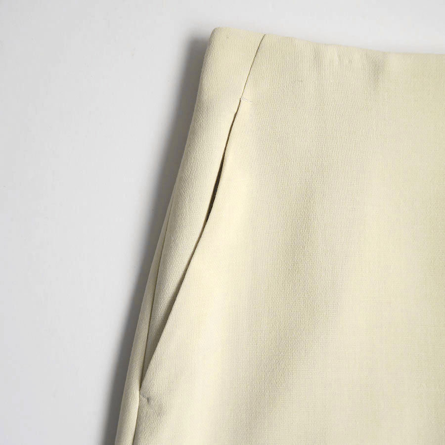 【AURALEE/オーラリー】<br>TENSE WOOL DOUBLE CLOTH SKIRT <br>A23AS02WP