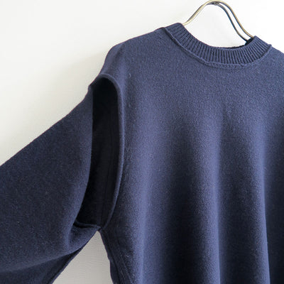 【INSCRIRE/アンスクリア】<br>2 Way Sweater <br>I24AW-K10