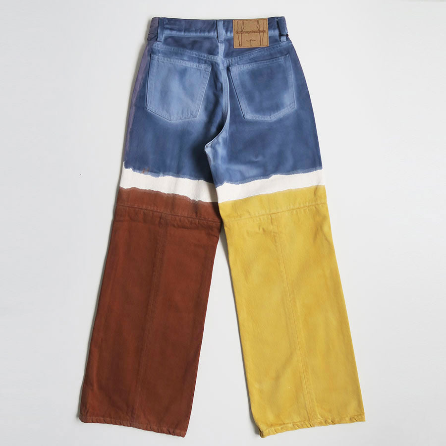 【kotohayokozawa/コトハヨコザワ】<br>HAND PAINTED PANTS <br>KT23A-PT03