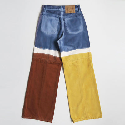 【kotohayokozawa/コトハヨコザワ】<br>HAND PAINTED PANTS <br>KT23A-PT03