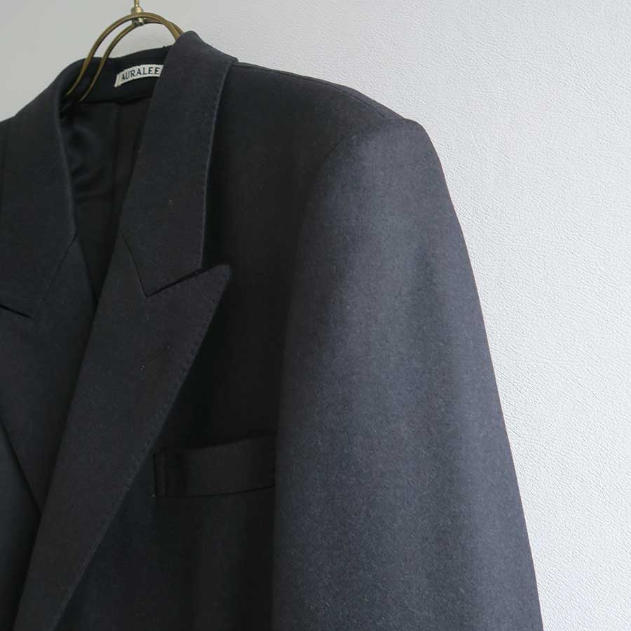 【11/7からポイント10%還元】<br>【AURALEE/オーラリー】<br>LIGHT MELTON CHESTERFIELD COAT <br>A25AC05LM
