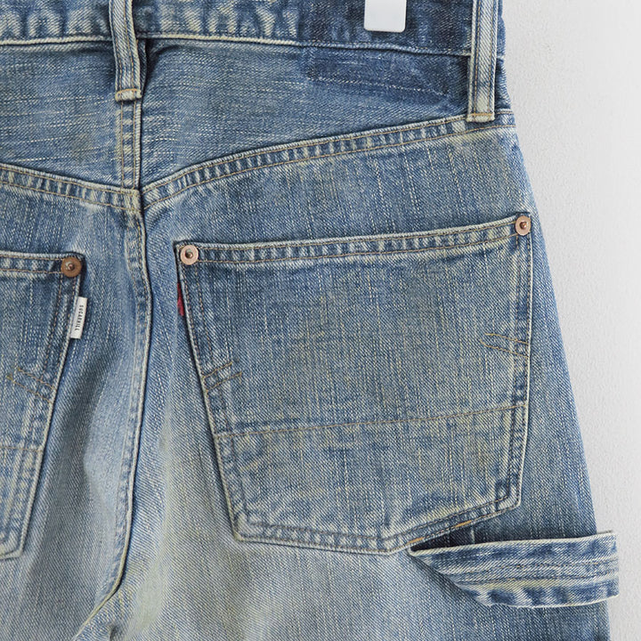 SUGARHILL/シュガーヒル】FADED MODERN DENIM PANTS DOUBLE KNEE