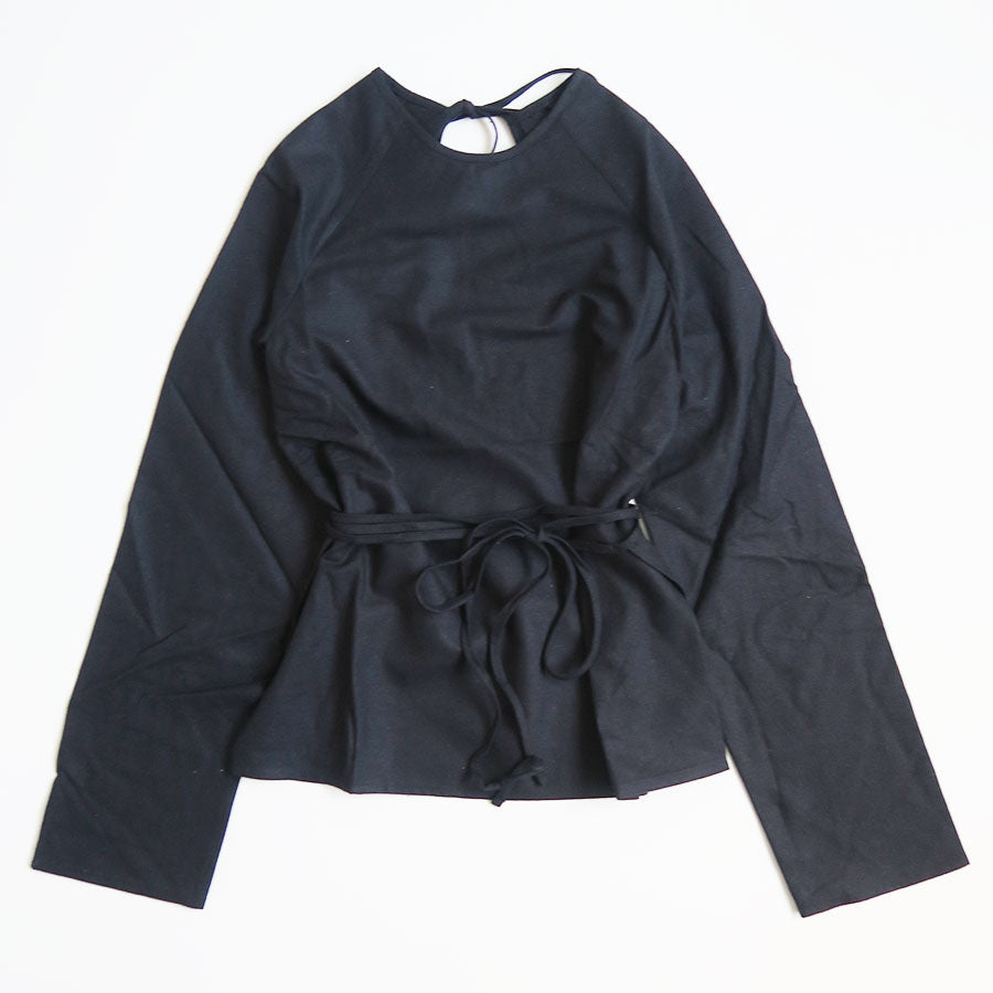 【Baserange/ベースレンジ】<br>LONG SLEEVE APRON TOP <br>TSLSA-WS-WI25
