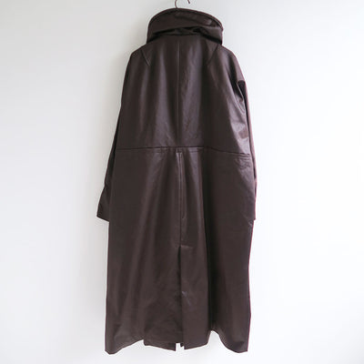 【IIROT/イロット】<br>Leather touch tech Coat <br>028-024-WC34