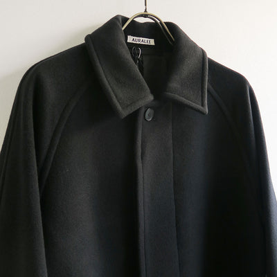 【AURALEE/オーラリー】<br>SUPER FINE WOOL MOSSER SOUTIEN COLLAR COAT <br>A24AC04WM