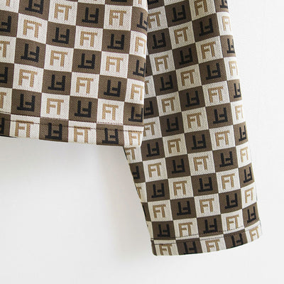 【FUMIE TANAKA/フミエタナカ】jacquard cardigan <br>F23A-26
