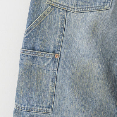 【SUGARHILL/シュガーヒル】<br>FADED MODERN DENIM PANTS DOUBLE KNEE <br>25330405