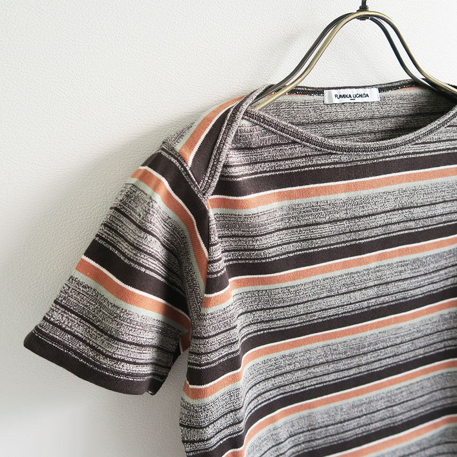 FUMIKA UCHIDA/フミカウチダ】Grandrelle multi stripes bodysuit X