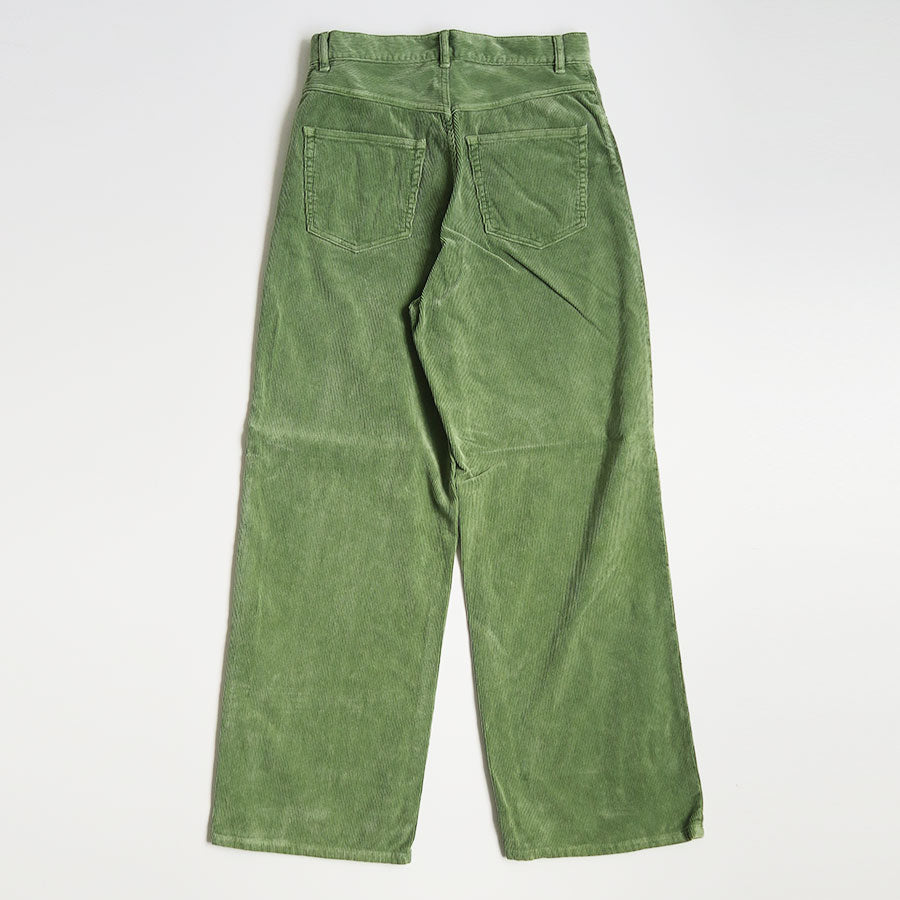AURALEE/オーラリー】GARMENT-DYED FINX CORDUROY 5P WIDE PANTS