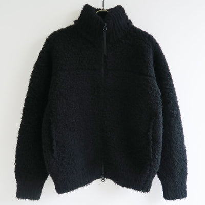 【BATONER/バトナー】<br>SHETLAND BOA KNIT BLOUSON <br>BN-24FL-058