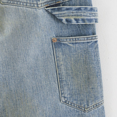 【SUGARHILL/シュガーヒル】<br>FADED MODERN DENIM PANTS DOUBLE KNEE <br>25330405