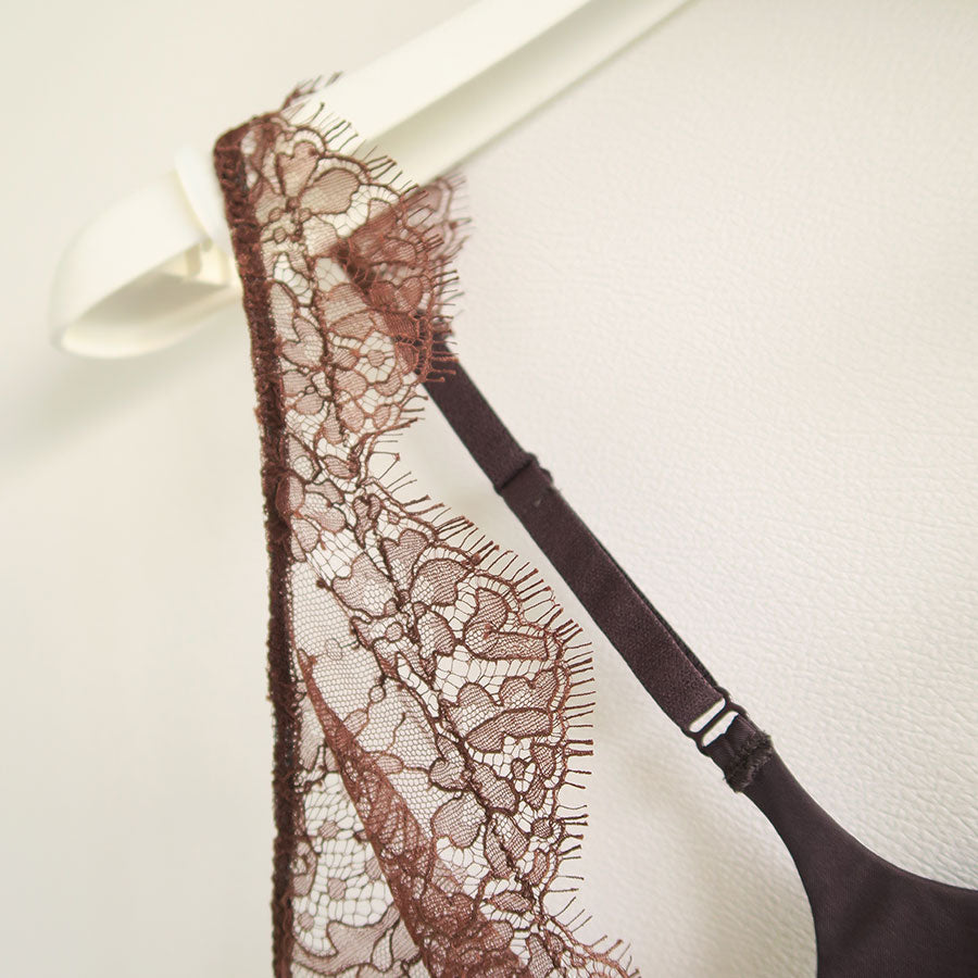 【FUMIKA UCHIDA/フミカウチダ】 <br>LEAVER LACE BRALETTE <br>W-FD001