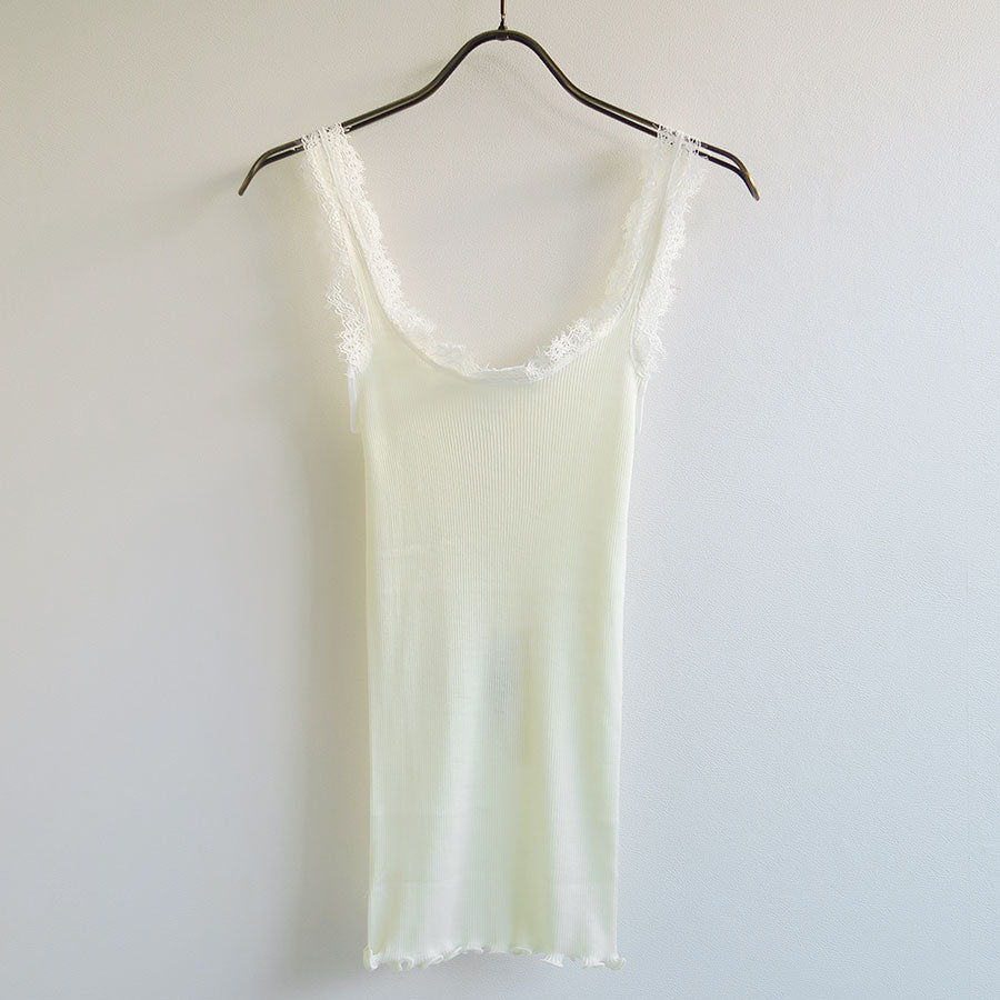 【FUMIKA UCHIDA/フミカウチダ】 <br>RIB CAMISOLE UNDERWEAR <br>W-UW006
