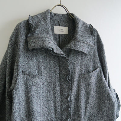 【FUMIE TANAKA/フミエタナカ】 <br>frills all-in-one <br>F25A-11