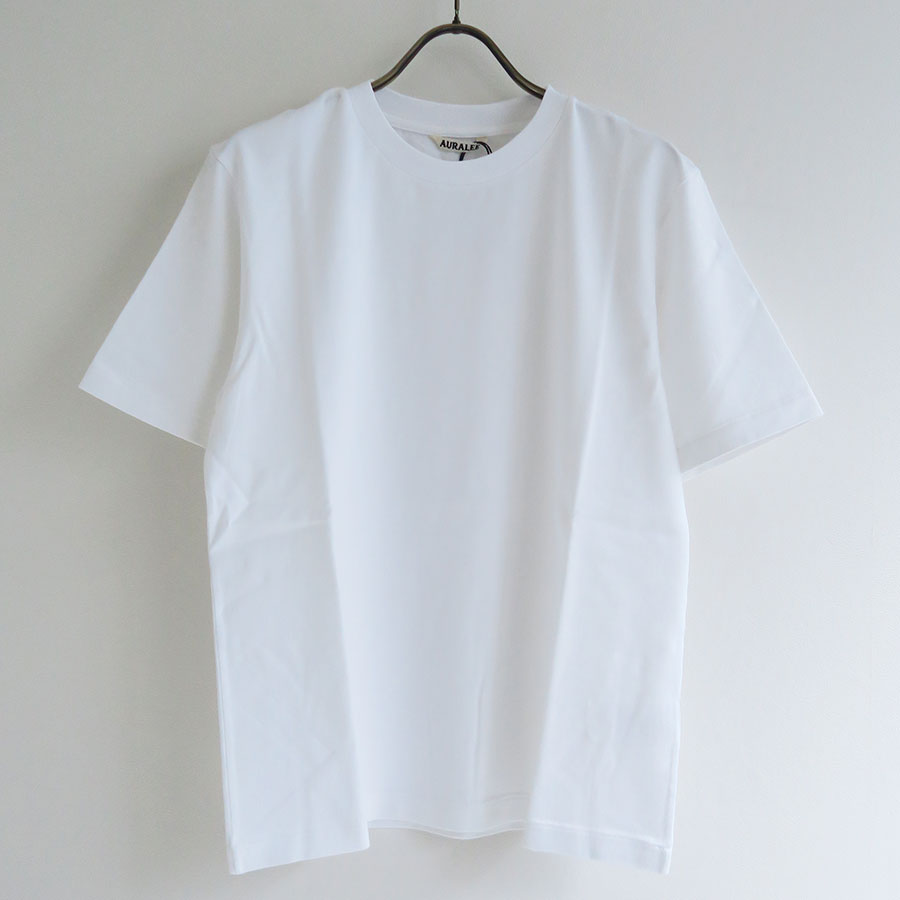 【AURALEE/オーラリー】<br>PIMA COTTON JERSEY TEE <br>A25ST03PC