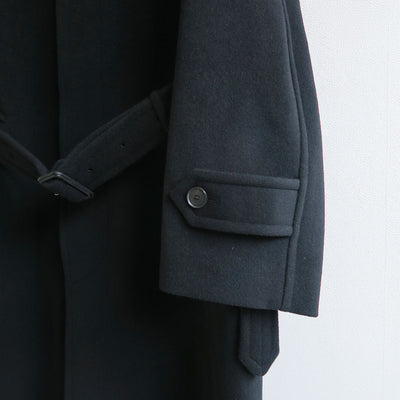 【AURALEE/オーラリー】<br>SUPER FINE WOOL MOSSER SOUTIEN COLLAR COAT <br>A24AC04WM