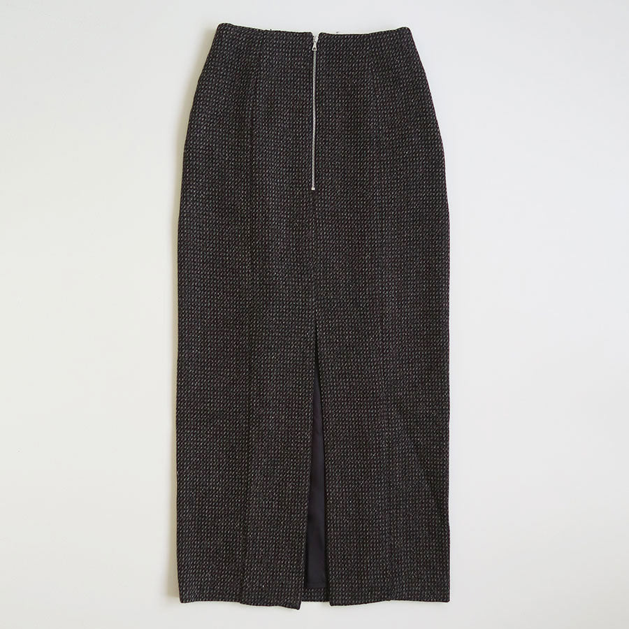 AURALEE/オーラリー】ALPACA WOOL SILK TWEED PENCIL SKIRT