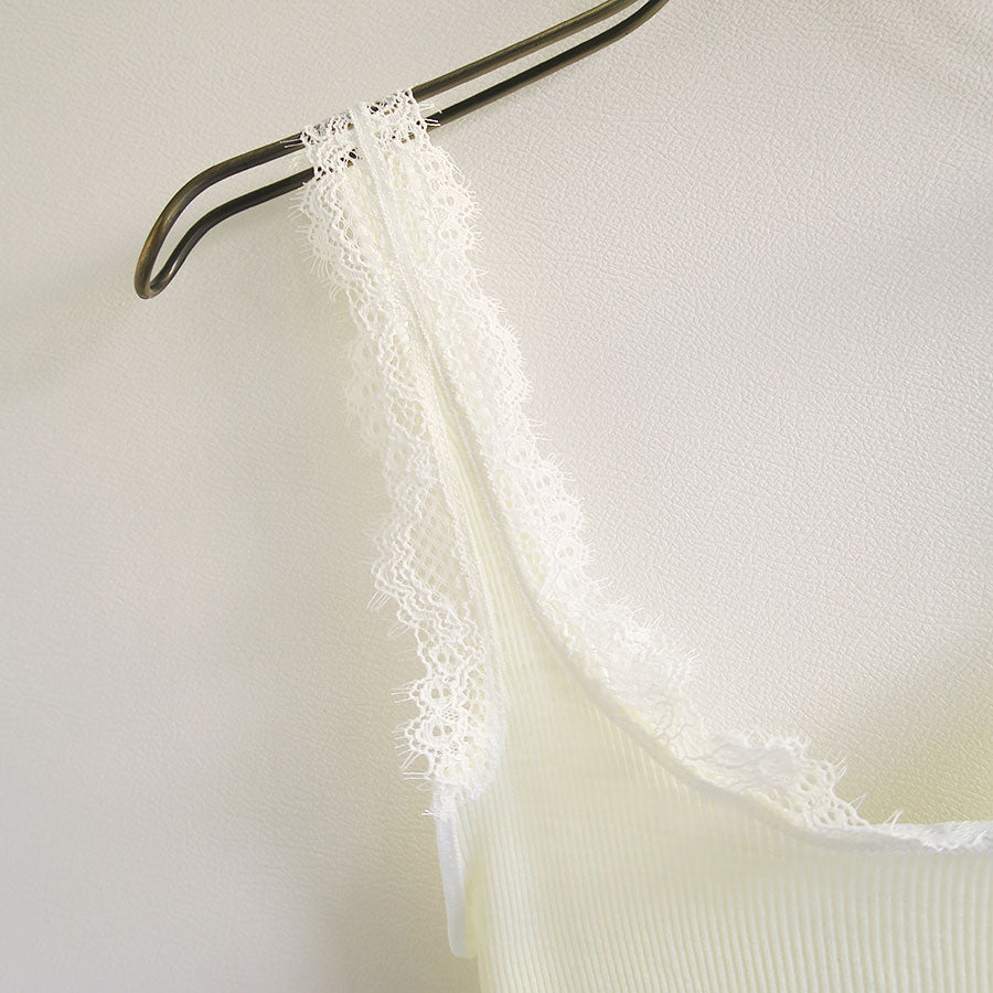 【FUMIKA UCHIDA/フミカウチダ】 <br>RIB CAMISOLE UNDERWEAR <br>W-UW006