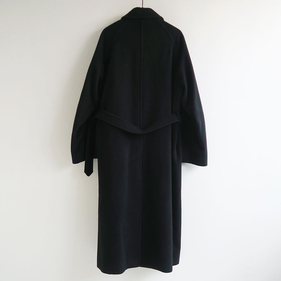 【AURALEE/オーラリー】<br>SUPER FINE WOOL MOSSER SOUTIEN COLLAR COAT <br>A24AC04WM