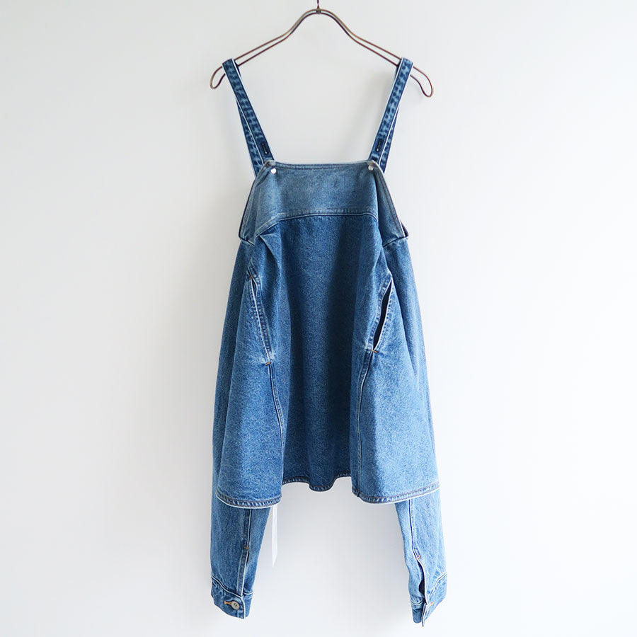 【RYU KAGA/リュウ カガ】<br>Denim camisole <br>65RL01A