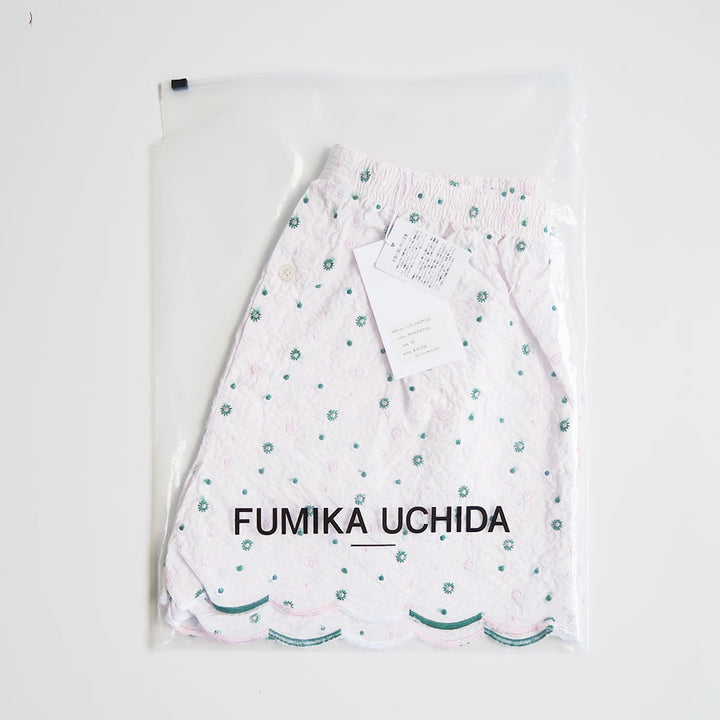 FUMIKA UCHIDA/フミカウチダ】Seersucker Trunk Shorts X-UWSPT005の