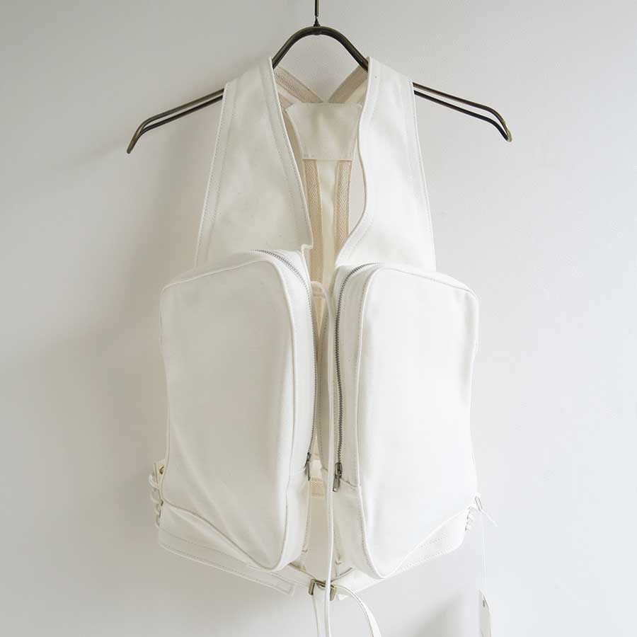 FUMIKA UCHIDA/フミカウチダ】COTTON CANVAS TACTICAL VEST CCBLFU-01
