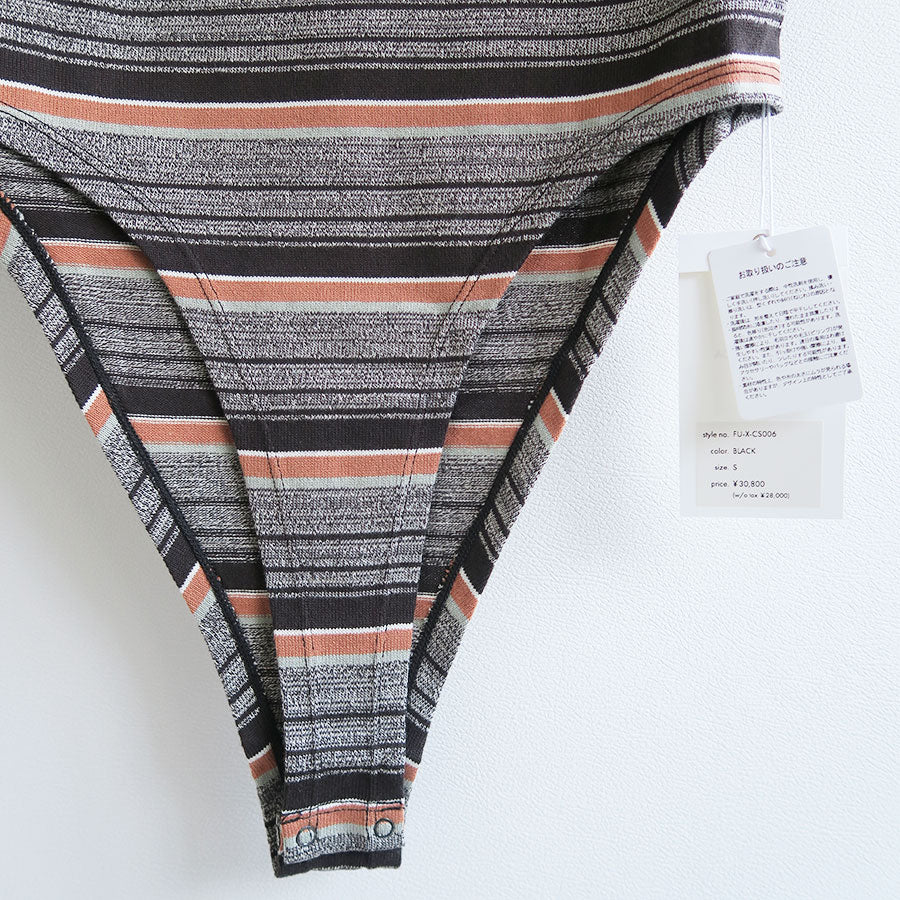 FUMIKA UCHIDA/フミカウチダ】Grandrelle multi stripes bodysuit X