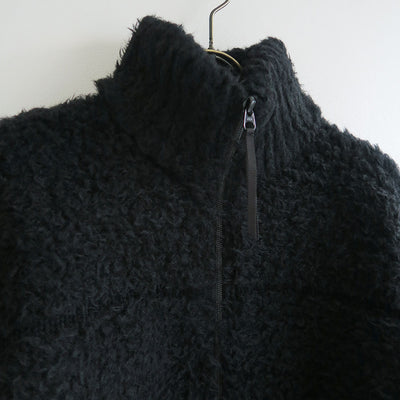 【BATONER/バトナー】<br>SHETLAND BOA KNIT BLOUSON <br>BN-24FL-058