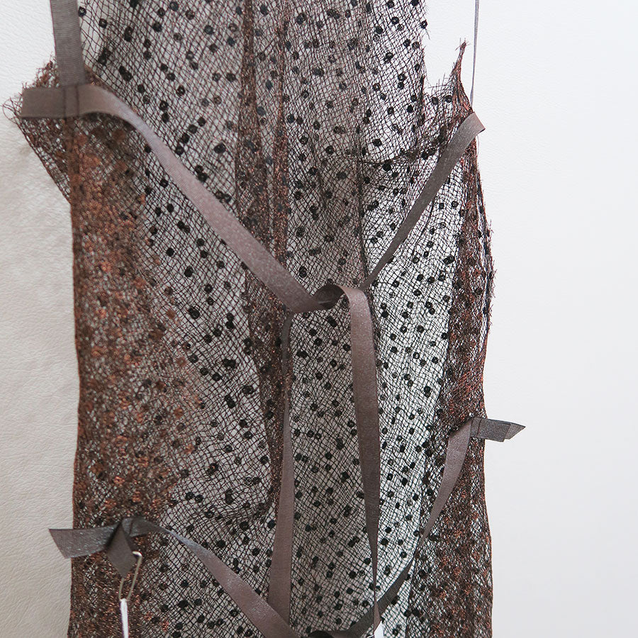 FUMIKA UCHIDA/フミカウチダ】Dots Emb. tulle bib top X-TP007の通販