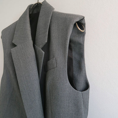 【IIROT/イロット】<br>Tailored Vest <br>023-023-WJ25