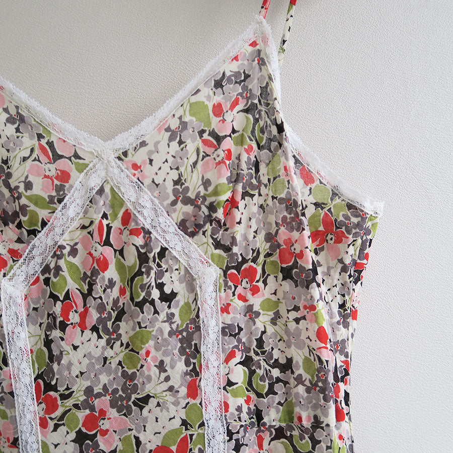 FUMIKA UCHIDA/フミカウチダ】Floral voile slip dress X-OP001の通販