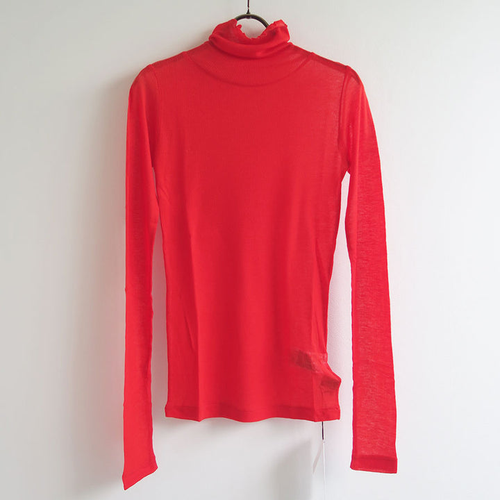 BATONER バトナー MELTY RIB U NECK T-SHIRT Women MELTY RIB U NECK