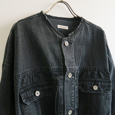 【RYU KAGA/リュウ カガ】<br>Belted denim jacket <br>85RJ01A