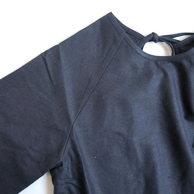 【Baserange/ベースレンジ】<br>LONG SLEEVE APRON TOP <br>TSLSA-WS-WI25