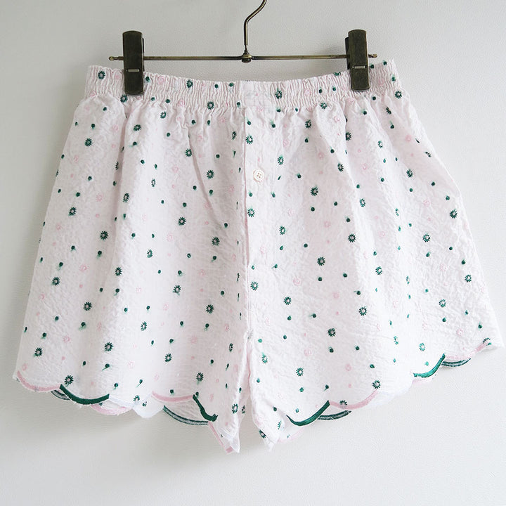 FUMIKA UCHIDA/フミカウチダ】Seersucker Trunk Shorts X-UWSPT005の