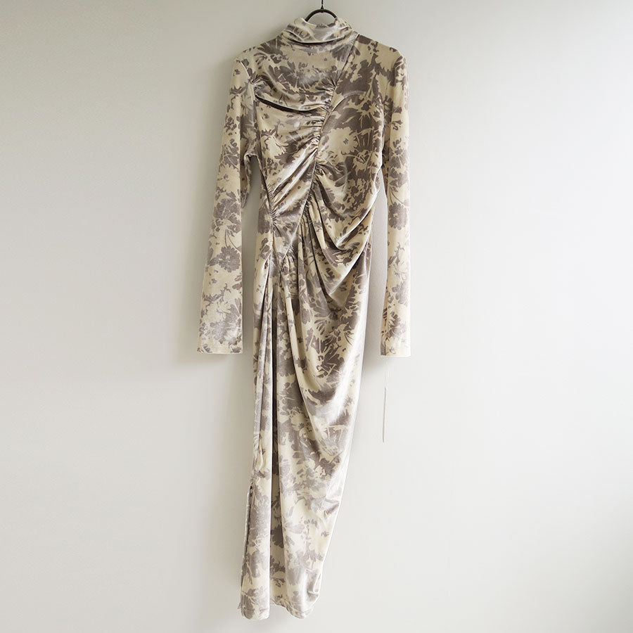 【PHOTOCOPIEU/フォトコピュー】<br>ASYMMETRIC JERSEY DRESS (TAMARA) <br>252TAM