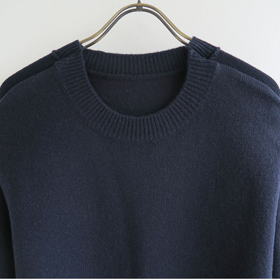 【INSCRIRE/アンスクリア】<br>2 Way Sweater <br>I24AW-K10