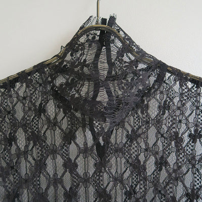 【BOWTE/バウト】<br>FRENCH TULLE LACE BLOUSE <br>232-01-0002