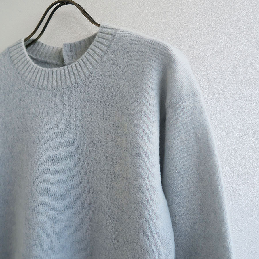 【AURALEE/オーラリー】<br>BRUSHED RASCHEL MOLE KNIT P/O <br>A23AP01RM
